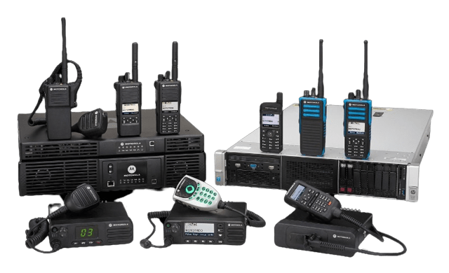 An array of digital mobile Radio kits